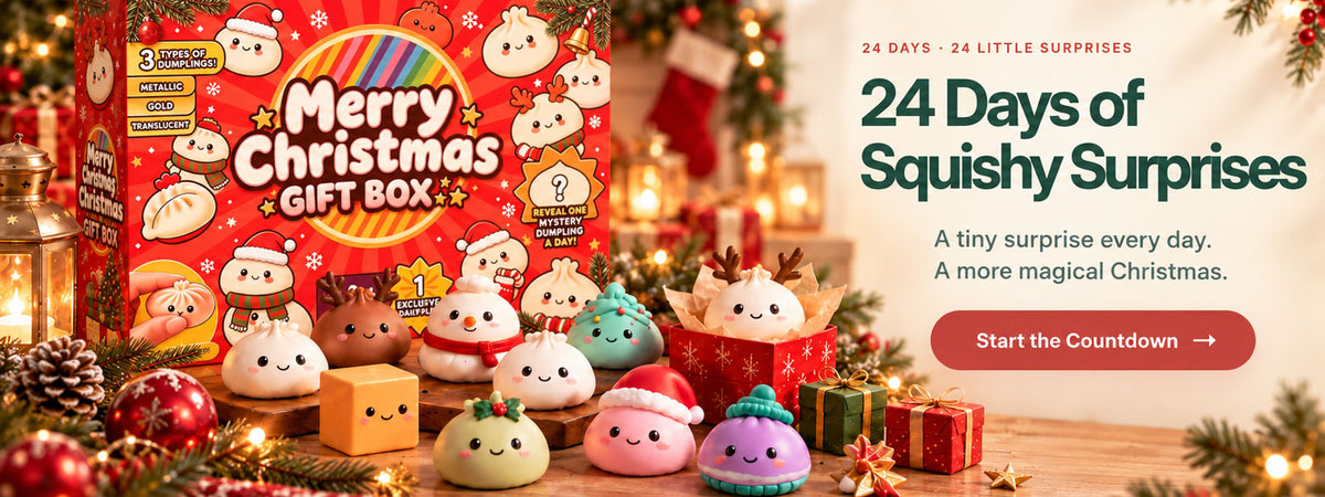 MerryMochi 24-Day Squishy Surprise Advent Calendar